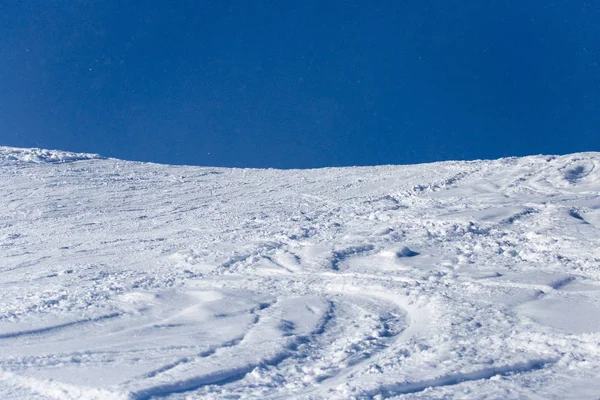 Pista da neve per sciare — Foto Stock