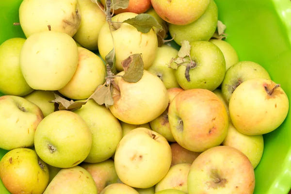 Äpfel als Hintergrund — Stockfoto