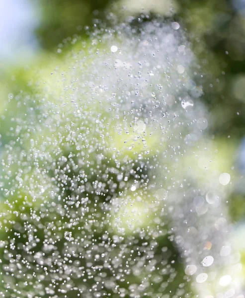 Salpicando agua en la naturaleza. antecedentes — Foto de Stock