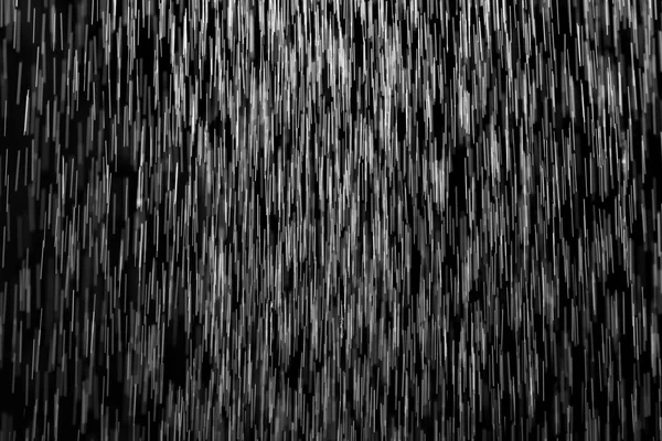Regn på en svart bakgrund — Stockfoto