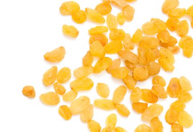 beyaz zemin üzerine altın kuru üzüm