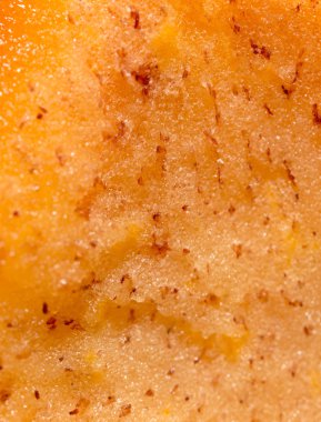 Arkaplan olarak olgun hurma hamuru. makro