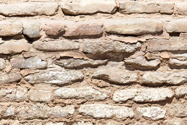 Sfondo di un vecchio muro di mattoni — Foto Stock