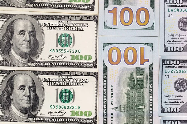 Contexte de l'argent. Dollars — Photo
