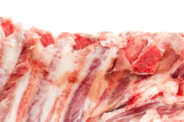 Carne de porco fresca como fundo — Fotografia de Stock