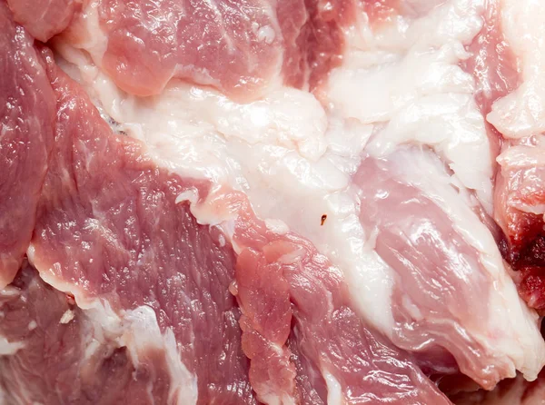 Frisches Schweinefleisch als Hintergrund — Stockfoto