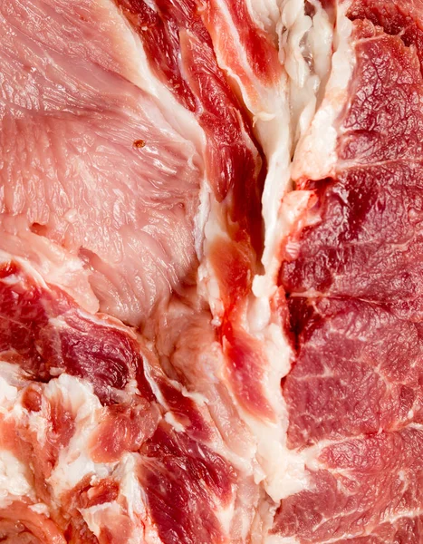 Frisches Schweinefleisch als Hintergrund — Stockfoto