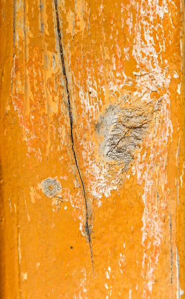 Dřevěné malované oranžové barvy — Stock fotografie