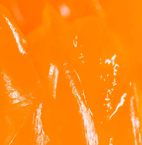 Oranje als achtergrond. Super macro — Stockfoto