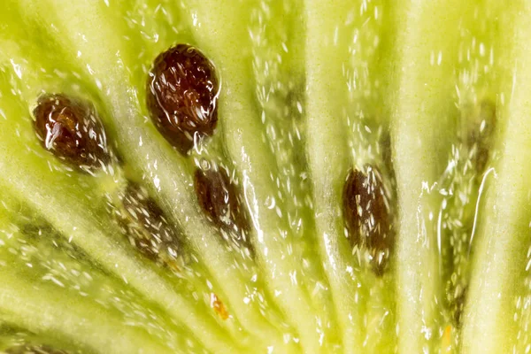 Saftige Kiwi als Hintergrund. Makro — Stockfoto