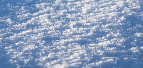 Snow in nature as a background — Stock Photo, Image