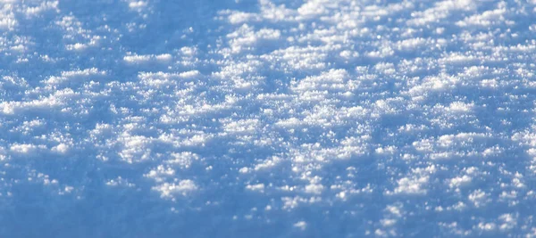 Nieve en la naturaleza como fondo —  Fotos de Stock