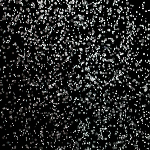 Rain on a black background — Stock Photo, Image