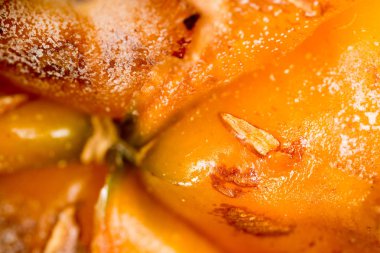 Sulu ananas arka plan olarak. Makro