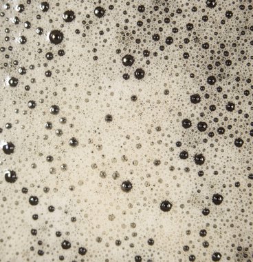 kahve köpüğü. yakın çekim