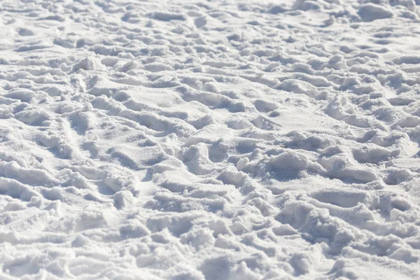 Nieve de invierno como fondo — Foto de Stock