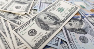 arka plan olarak dolar yığın