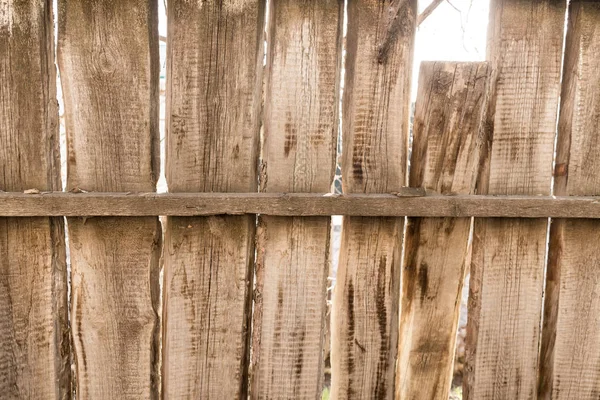 Antigua cerca de madera como telón de fondo — Foto de Stock