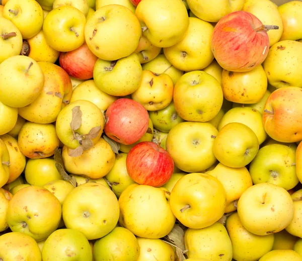 Manzanas como fondo —  Fotos de Stock
