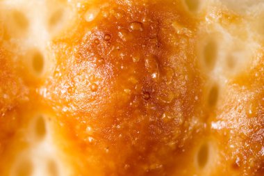 bir fon olarak ekmek. Makro