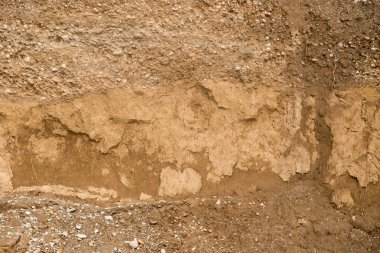 kil ve taş toprak kayması sonra kayalardan arka plan
