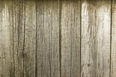 bir zemin olarak eski ahşap çit