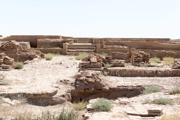 Die Ruinen der antiken Stadt Sauran, Kasachstan. — Stockfoto