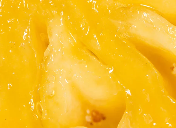 Sappige ananas als achtergrond. macro — Stockfoto