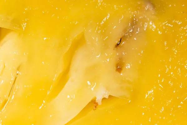 Saftige Ananas als Hintergrund. Makro — Stockfoto