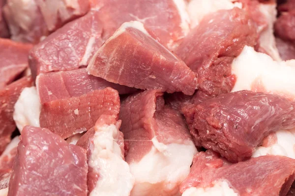 Carne affettata come sfondo — Foto Stock