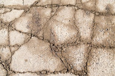 Beton duvar arka plan olarak kırık. doku