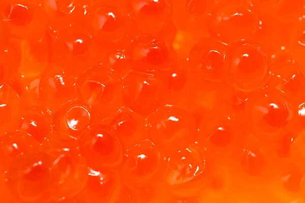 Caviar rouge comme fond. macro — Photo