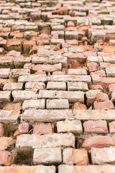 Vieux mur de briques comme fond — Photo