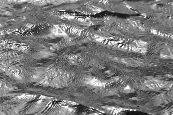 Black background surface water — Stock Photo, Image