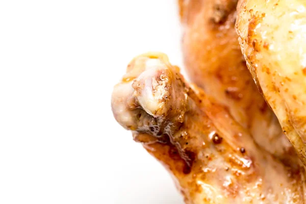 Grillad kyckling. makro — Stockfoto