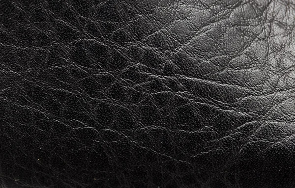 Fond abstrait de cuir noir. texture — Photo