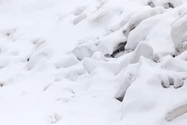 Glaciar en la naturaleza en invierno —  Fotos de Stock