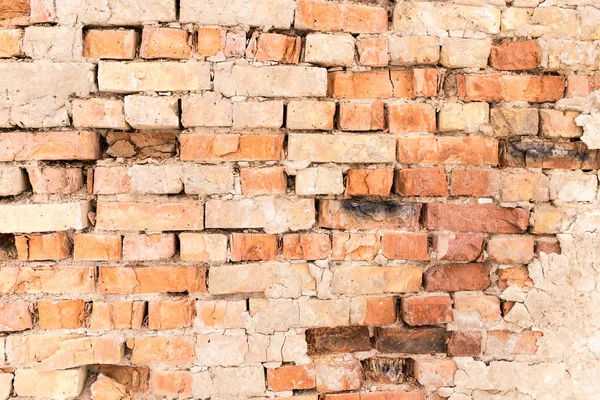 Oude bakstenen muur als achtergrond — Stockfoto