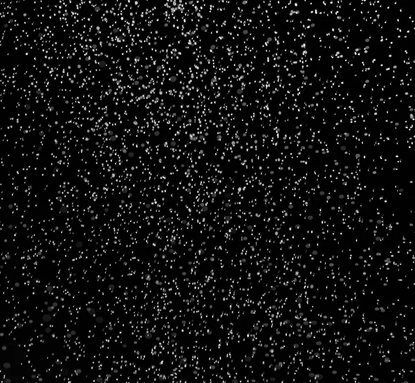 Pioggia su sfondo nero — Foto Stock