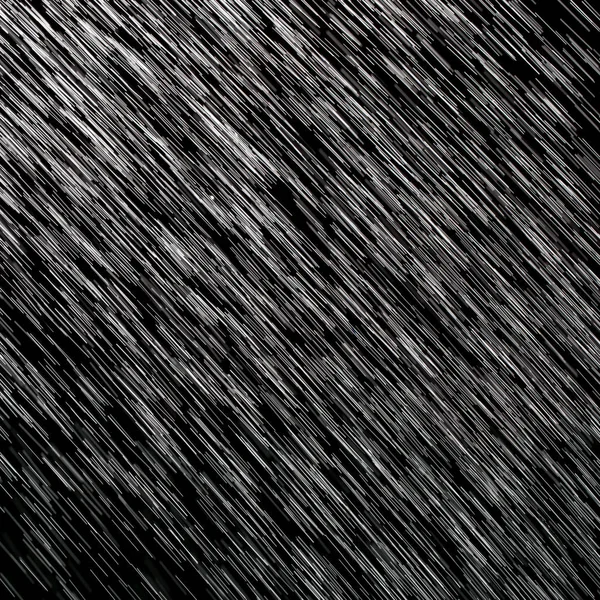 Lluvia sobre un fondo negro — Foto de Stock