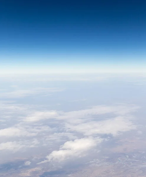 Terra, la vista dall'aereo — Foto Stock