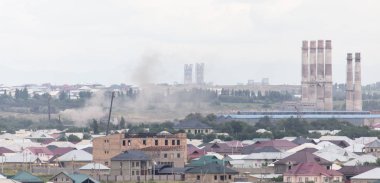 Çimkent boru tesisi. Kazakistan