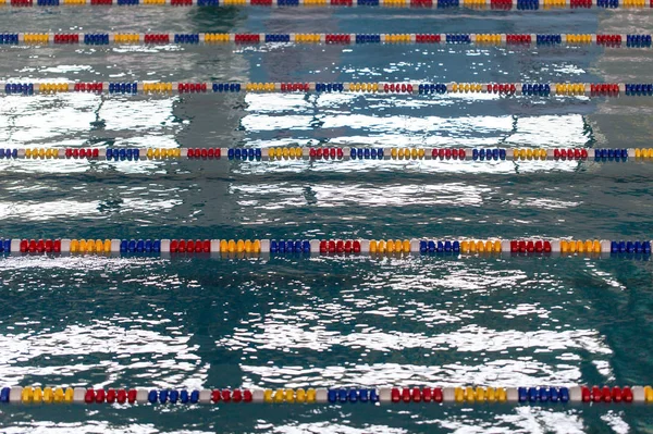 Corsia in piscina come sfondo — Foto Stock