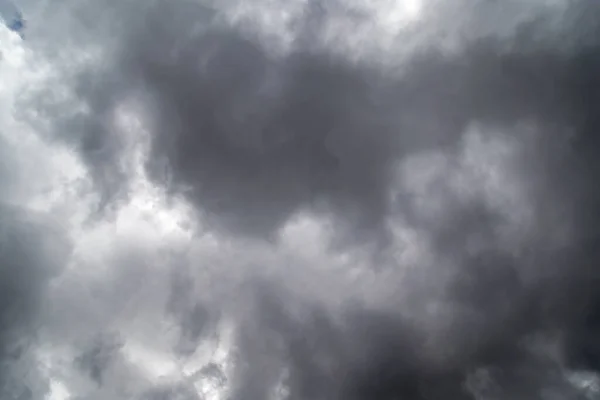 Black Clouds Sky Background — Stock Photo, Image