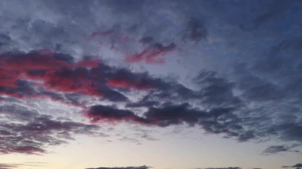 Imagini Pitorești Cer Frumos Apus Soare Nori — Videoclip de stoc