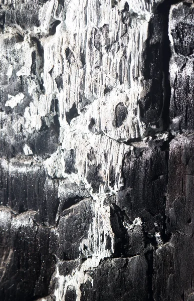 Фон Спаленої Деревини Фото Абстрактної Текстури — стокове фото