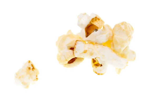 Popcorn Auf Weißem Hintergrund Fotos Atelier — Stockfoto