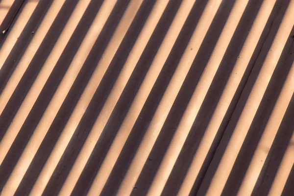 Rezavá Kovová Střecha Jako Pozadí Fotografie Abstraktní Textury — Stock fotografie