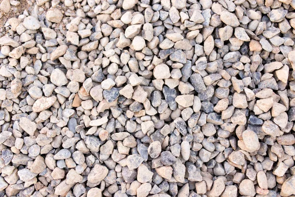 Pequenas Pedras Cascalho Como Fundo Foto Uma Textura Abstrata — Fotografia de Stock
