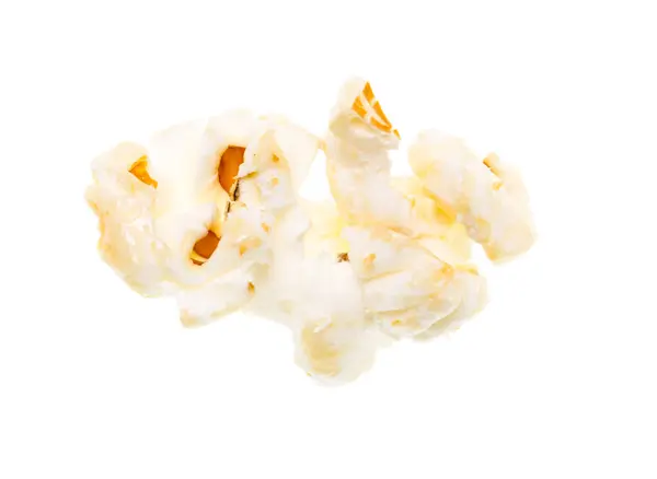 Pop Corn Sur Fond Blanc Photos Studio — Photo